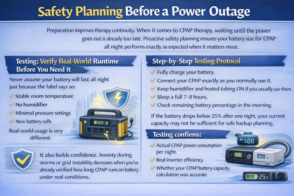 Safety Planning Before a Power Outage