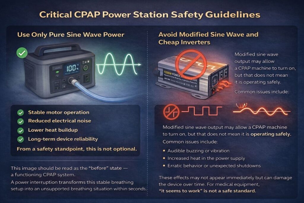 Critical CPAP Power Station Safety Guidelines