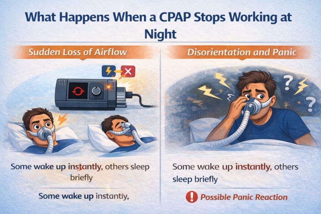What Happens When a CPAP Stops Working at Night