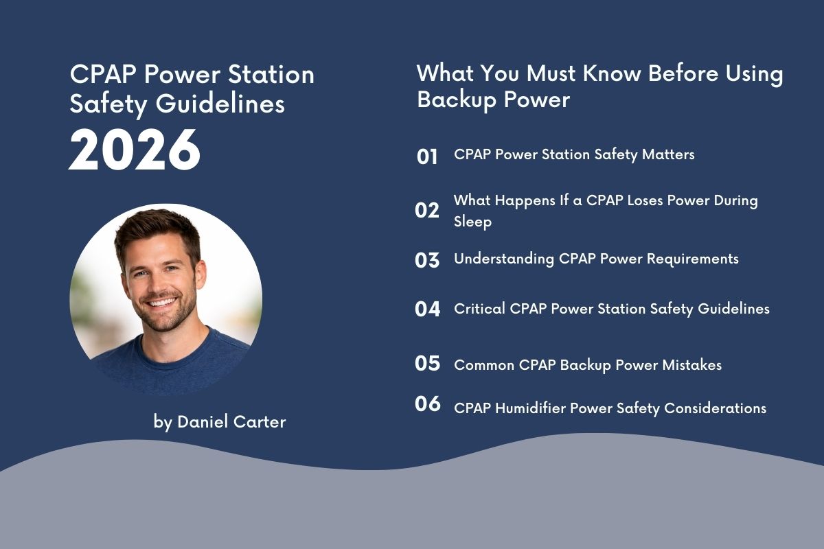 CPAP Power Station Safety Guidelines 2026