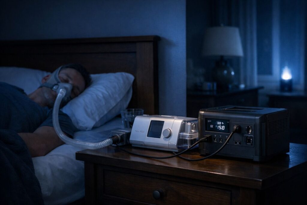 How Big a Battery Do You Need to Run a CPAP All Night Safely?